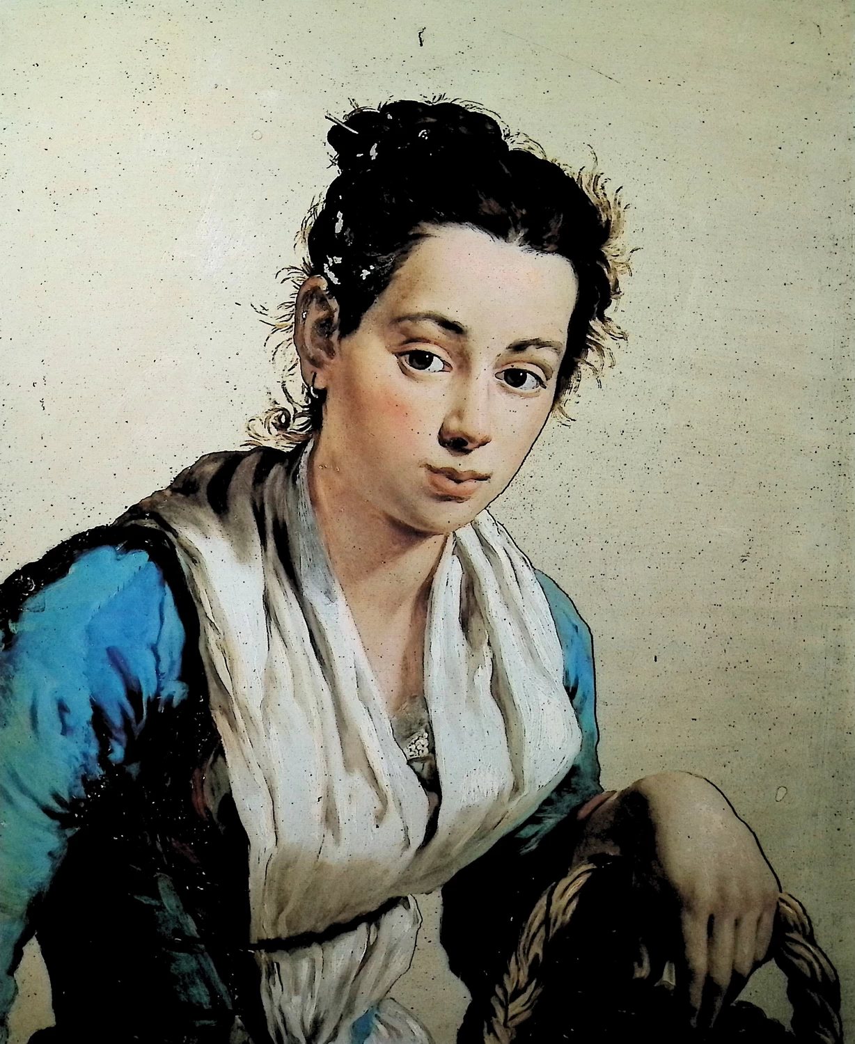 Giacomo Ceruti, il Pitocchetto - 266, Ragazza con canestro